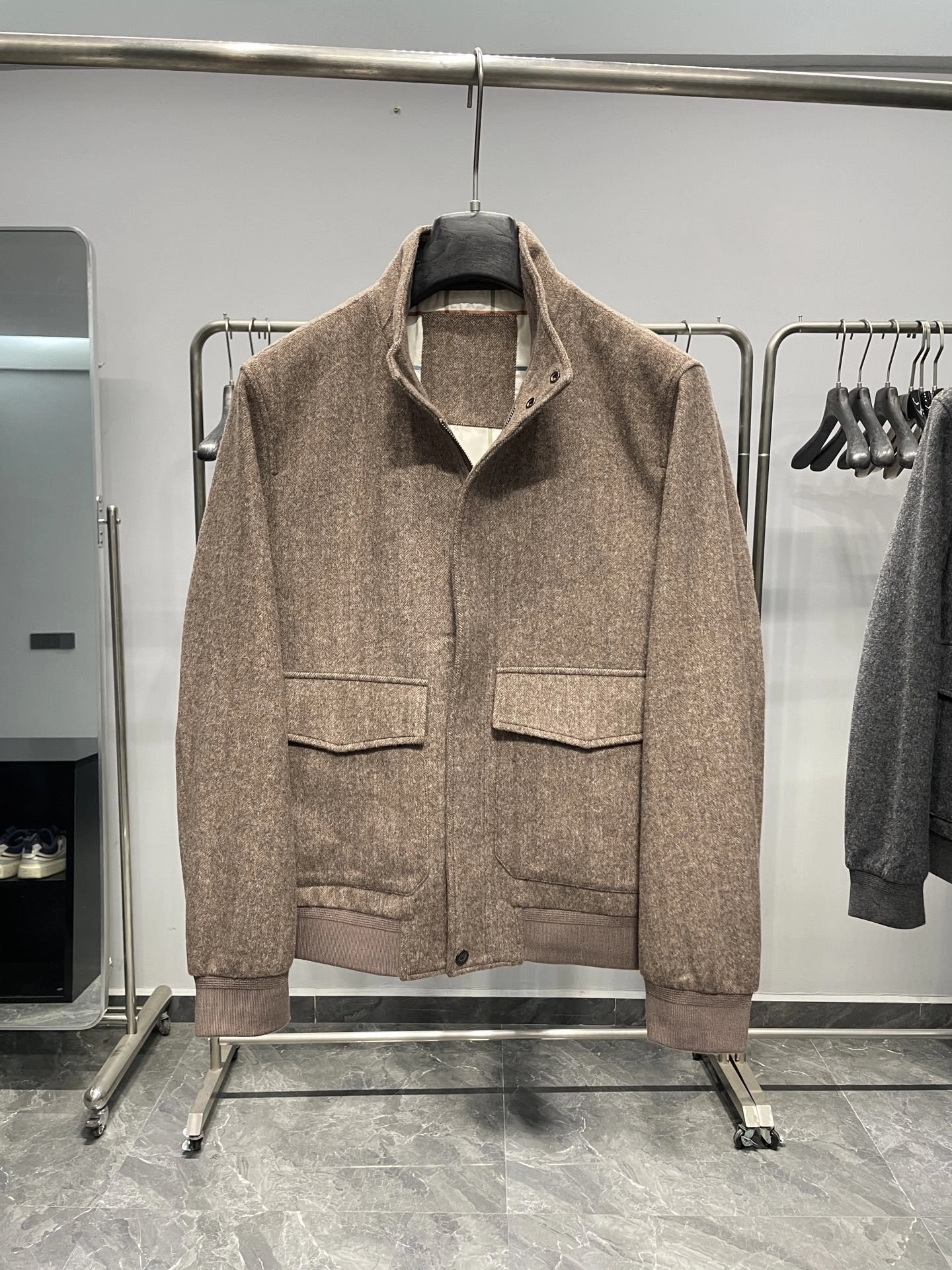 wg.luxury- 8oro Pi191 wool 2colour item:E-F501J2310-2H